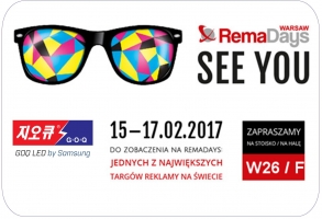 Targi reklamy RemaDays 2017 w Warszawie!